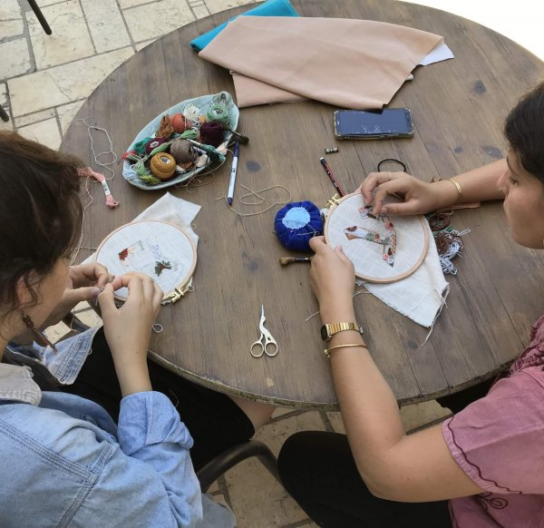 ⁦ערכת ריקמה  - אות גדולה⁩ – תמונה ⁦3⁩